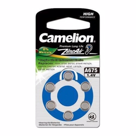 Batteri för hörapparat A675 Camelion